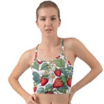 Strawberry-fruits Mini Tank Bikini Top