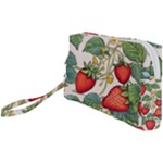 Strawberry-fruits Wristlet Pouch Bag (Small)