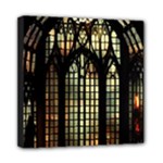 Stained Glass Window Gothic Mini Canvas 8  x 8  (Stretched)