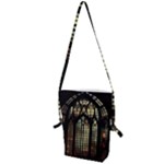 Stained Glass Window Gothic Folding Shoulder Bag