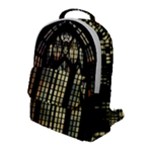 Stained Glass Window Gothic Flap Pocket Backpack (Large)