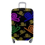 Pattern Repetition Snail Blue Luggage Cover (Small)