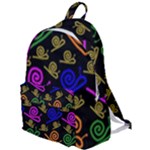 Pattern Repetition Snail Blue The Plain Backpack