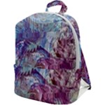 Blend Marbling Zip Up Backpack