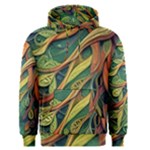 Outdoors Night Setting Scene Forest Woods Light Moonlight Nature Wilderness Leaves Branches Abstract Men s Core Hoodie