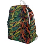 Outdoors Night Setting Scene Forest Woods Light Moonlight Nature Wilderness Leaves Branches Abstract Top Flap Backpack