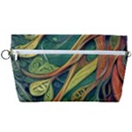 Outdoors Night Setting Scene Forest Woods Light Moonlight Nature Wilderness Leaves Branches Abstract Handbag Organizer