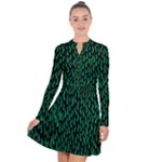 Confetti Texture Tileable Repeating Long Sleeve Panel Dress