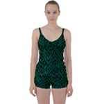 Confetti Texture Tileable Repeating Tie Front Two Piece Tankini