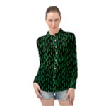 Confetti Texture Tileable Repeating Long Sleeve Chiffon Shirt
