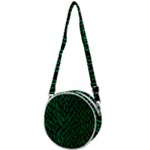 Confetti Texture Tileable Repeating Crossbody Circle Bag