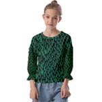 Confetti Texture Tileable Repeating Kids  Cuff Sleeve Top