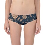 Background Pattern Leaves Texture Classic Bikini Bottoms