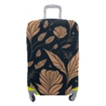 Background Pattern Leaves Texture Luggage Cover (Small)