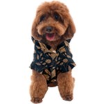 Background Pattern Leaves Texture Dog Coat