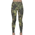 Green Camouflage Military Army Pattern Classic Yoga Leggings