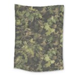 Green Camouflage Military Army Pattern Medium Tapestry