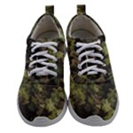 Green Camouflage Military Army Pattern Women Athletic Shoes