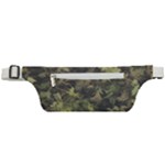 Green Camouflage Military Army Pattern Active Waist Bag