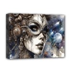Woman in Space Deluxe Canvas 16  x 12  (Stretched) 