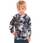 Woman in Space Kids  Hooded Pullover