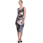 Woman in Space Sleeveless Pencil Dress