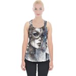 Woman in Space Piece Up Tank Top