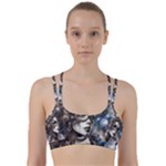 Woman in Space Line Them Up Sports Bra