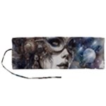 Woman in Space Roll Up Canvas Pencil Holder (M)