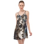 Woman in Space Summer Time Chiffon Dress