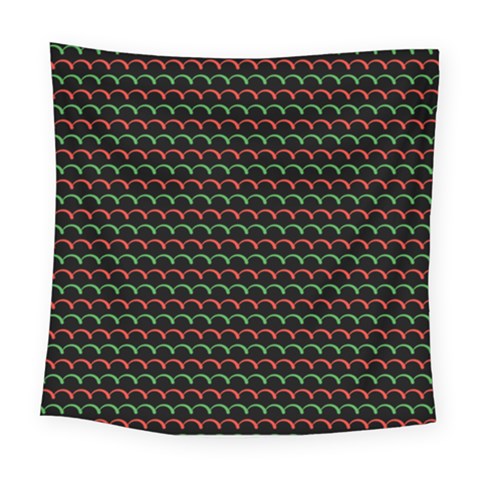 Geometric Pattern Design Line Square Tapestry (Large) from ZippyPress