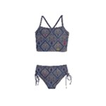 Pattern Seamless Antique Luxury Girls  Tankini Swimsuit