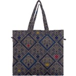 Pattern Seamless Antique Luxury Canvas Travel Bag