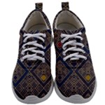 Pattern Seamless Antique Luxury Mens Athletic Shoes