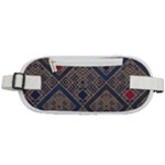Pattern Seamless Antique Luxury Rounded Waist Pouch