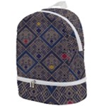 Pattern Seamless Antique Luxury Zip Bottom Backpack