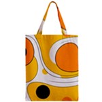 Abstract Pattern Zipper Classic Tote Bag