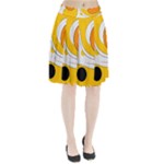 Abstract Pattern Pleated Skirt