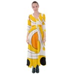 Abstract Pattern Button Up Maxi Dress