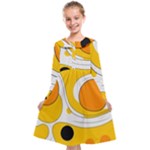 Abstract Pattern Kids  Midi Sailor Dress