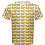 Little Bird Motif Pattern Wb Men s Cotton T-Shirt