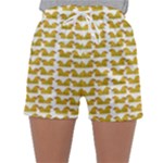 Little Bird Motif Pattern Wb Sleepwear Shorts