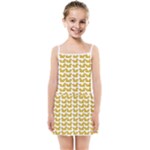 Little Bird Motif Pattern Wb Kids  Summer Sun Dress