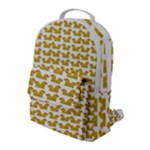 Little Bird Motif Pattern Wb Flap Pocket Backpack (Large)