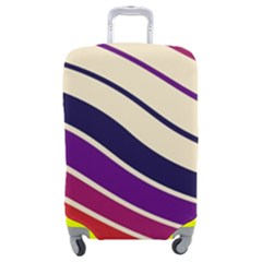 Angles Design Pattern Retro Luggage Cover (Medium) from ZippyPress