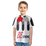 Be Strong  Kids  Sport Mesh T-Shirt