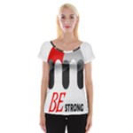 Be Strong  Cap Sleeve Top