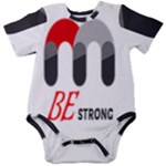 Be Strong  Baby Short Sleeve Bodysuit