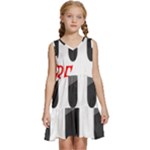 Be Strong  Kids  Sleeveless Tiered Mini Dress