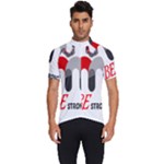 Be Strong  Men s Short Sleeve Cycling Jersey